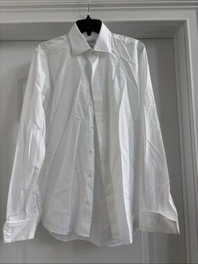 Richard James White Men's Dress Shirt